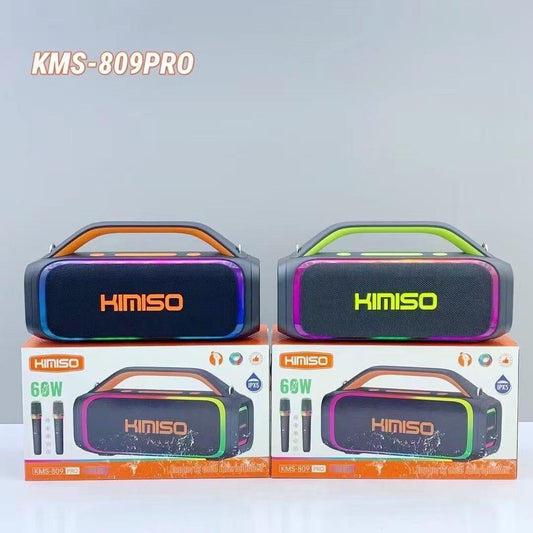 Altavoz Bluetooth 60W con 2 Micrófonos Integrados  Potencia y Diversión en Cada Fiesta–